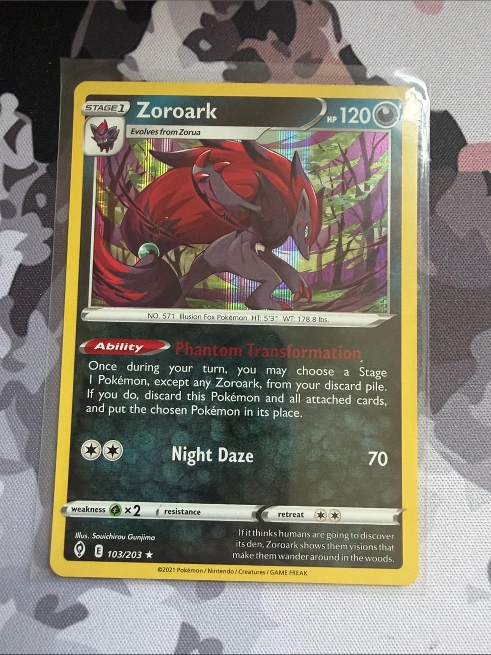 Zorua Zoroark & Hisuian Zoroark Pokémon Evolution Reverse Holo Lot 🦊 | ✨5/$25✨